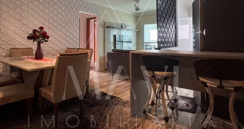 Apartamento 2 Dormitórios com vista mar mobiliado Alto Padrão em Jardim Real, Praia Grande/SP