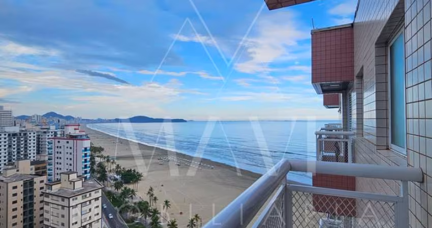 Apartamento 2 Dormitórios vista mar em Vila Assunção, Praia Grande/SP