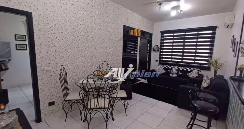 Apartamento com 1 dormitório à venda, 80 m² por R$ 530.000,00 - Boqueirão - Santos/SP
