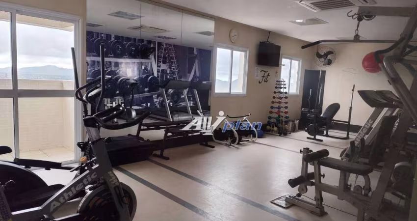 Apartamento com 3 dormitórios à venda, 80 m² por R$ 790.000,00 - Boqueirão - Santos/SP