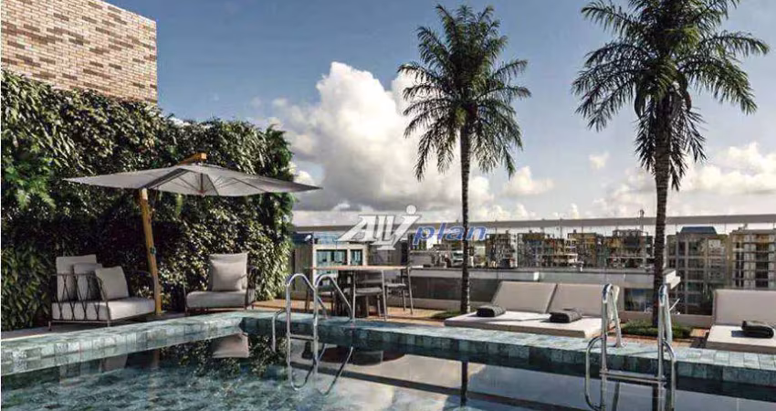 Apartamento com 2 dormitórios à venda por R$ 943.000,00 - Aparecida - Santos/SP