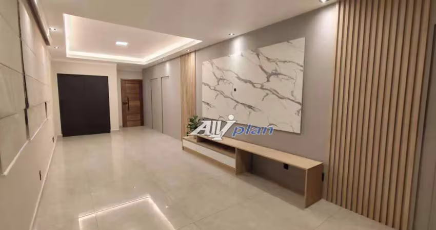 Cobertura com 3 dormitórios à venda, 191 m² por R$ 1.960.000,00 - Pompéia - Santos/SP