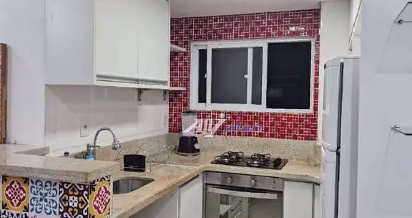 Apartamento com 1 dormitório para alugar, 45 m² por R$ 3.000,00/mês - Gonzaga - Santos/SP