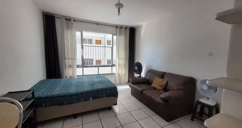 Kitnet com 1 dormitório para alugar por r$ 2.300/mês - gonzaga - santos/sp