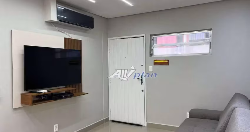 Apartamento à venda por r$ 450.000 - aparecida - santos/sp