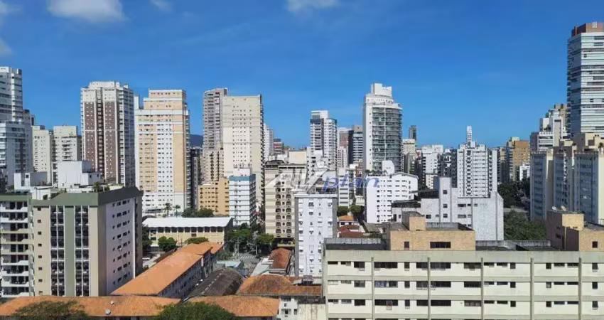 Apartamento com 2 dormitórios à venda, 66 m² por r$ 980.000 - boqueirão - santos/sp