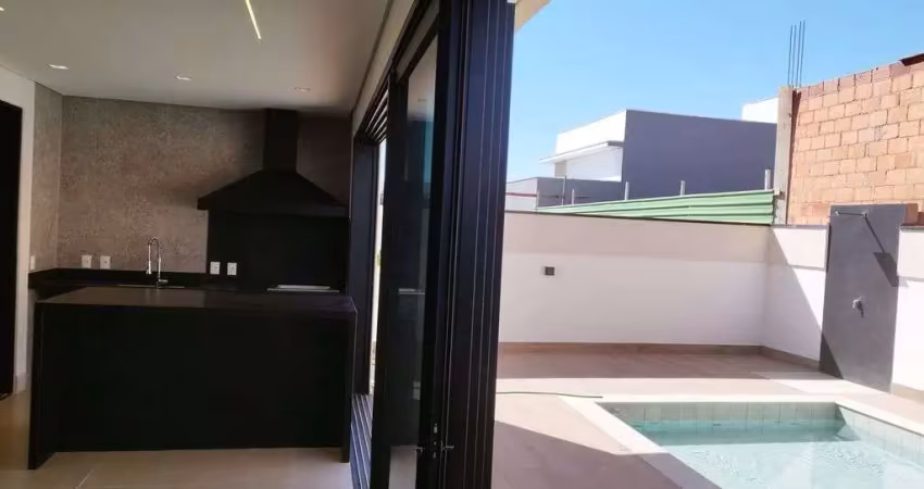 Indaiatuba - sobrado alto padrão a venda em condomínio 4quartos 3 suítes piscina