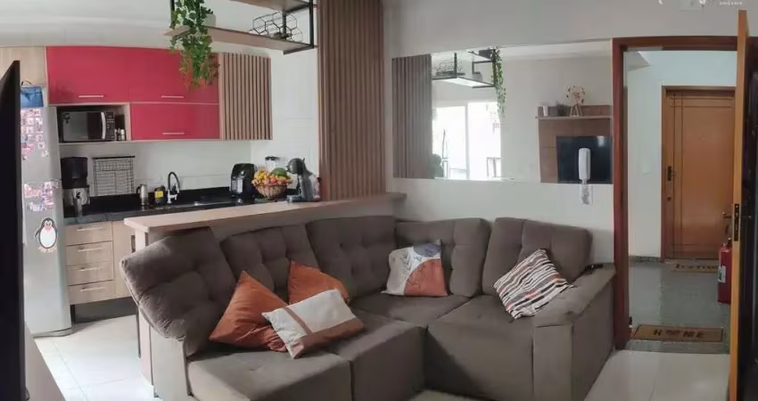 Santo andré- vila aquilino : apartamento à venda 55m² 2 dormitórios suíte 1 vaga
