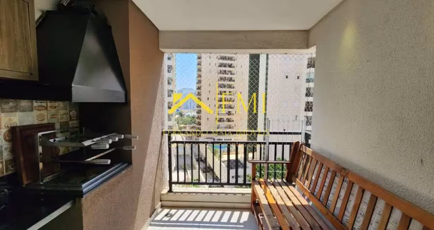 Apartamento 3 dorm e sacada com churrasqueira (jd. aquárius)