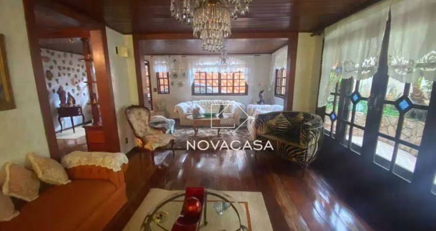 Casa com 4 dormitórios à venda, 177 m² por r$ 850.000,00 - rio branco - belo horizonte/mg