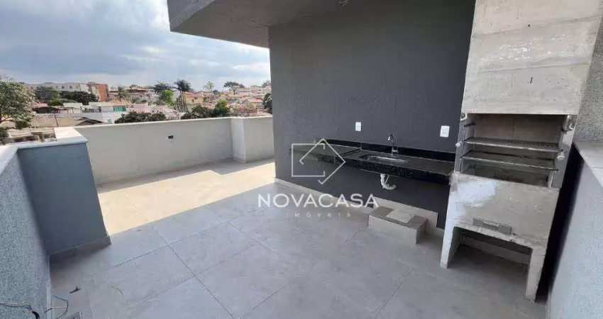 Cobertura com 3 dormitórios à venda, 92 m² por r$ 549.000,00 - copacabana - belo horizonte/mg