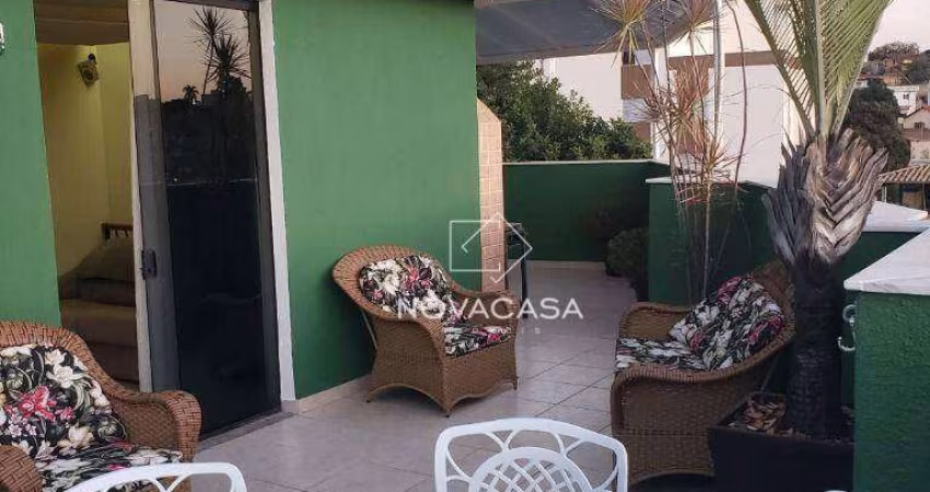 Cobertura com 2 dormitórios à venda, 221 m² por R$ 750.000,00 - Santa Amélia - Belo Horizonte/MG