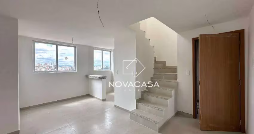 Cobertura à venda, 90 m² por r$ 405.000,00 - jardim leblon - belo horizonte/mg