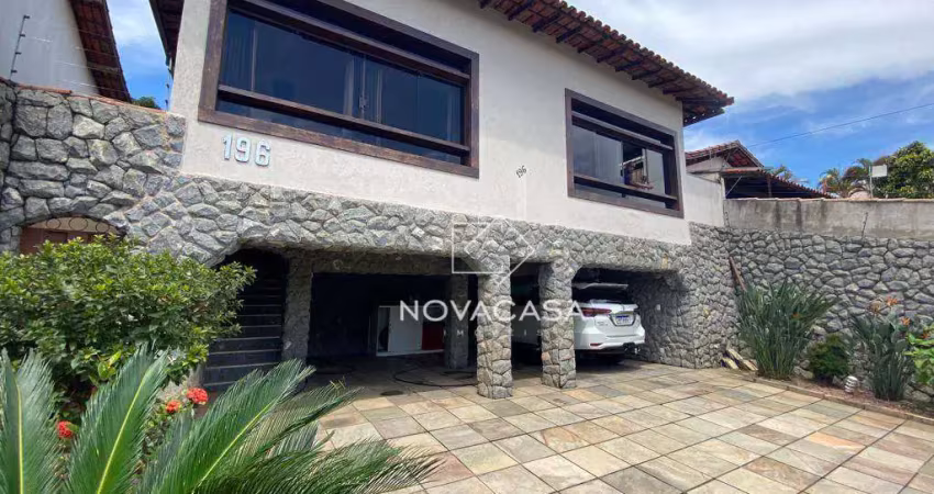 Casa com 4 dormitórios à venda, 260 m² por r$ 1.350.000,00 - itapoã - belo horizonte/mg
