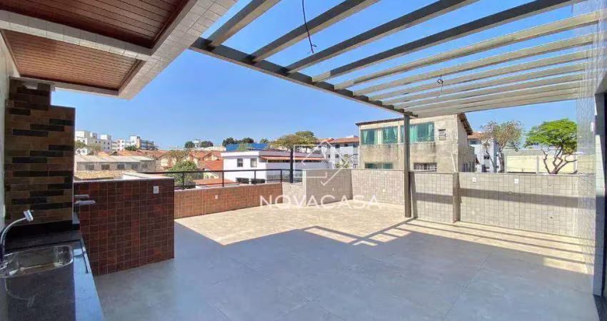 Cobertura linear com 3 dormitórios à venda, 71 m² por r$ 1.320.000 - itapoã - belo horizonte/mg