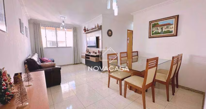 Apartamento com 3 dormitórios à venda, 80 m² por r$ 420.000,00 - planalto - belo horizonte/mg