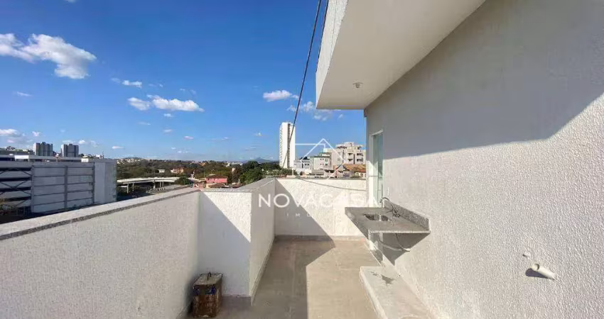 Cobertura com 3 dormitórios à venda, 95 m² por r$ 490.000,00 - vila cloris - belo horizonte/mg