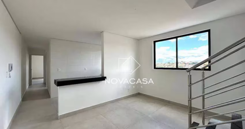 Cobertura à venda, 118 m² por r$ 590.000,00 - planalto - belo horizonte/mg