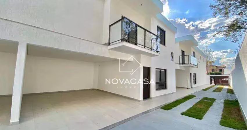 Casa com 3 dormitórios à venda, 165 m² por r$ 840.000,00 - trevo - belo horizonte/mg