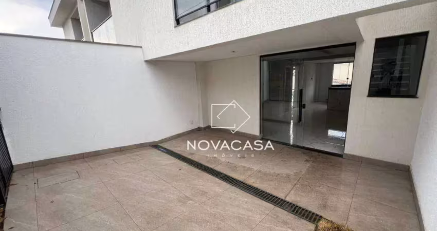 Casa com 3 dormitórios à venda, 110 m² por r$ 705.000,00 - jardim atlântico - belo horizonte/mg