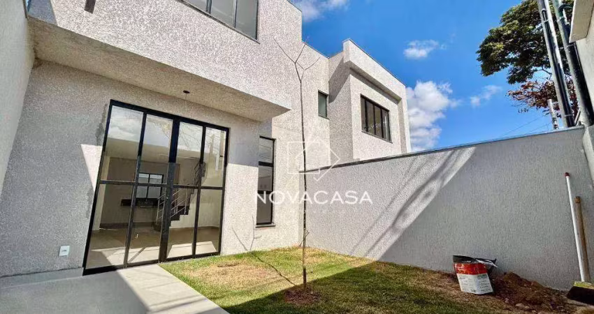 Casa com 3 dormitórios à venda, 88 m² por r$ 595.000,00 - santa amélia - belo horizonte/mg