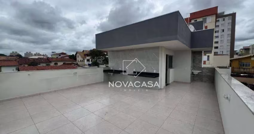 Cobertura à venda, 120 m² por r$ 850.000,00 - santa mônica - belo horizonte/mg