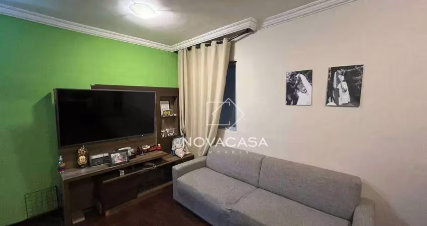 Apartamento com 3 dormitórios à venda, 68 m² por r$ 270.000,00 - santa branca - belo horizonte/mg