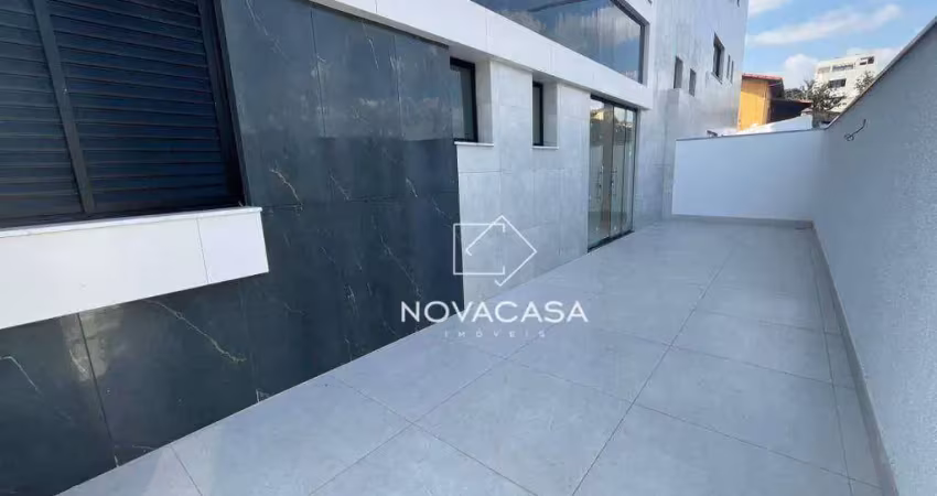 Apartamento garden com 3 dormitórios à venda, 148 m² por r$ 780.000,00 - planalto - belo horizonte/mg