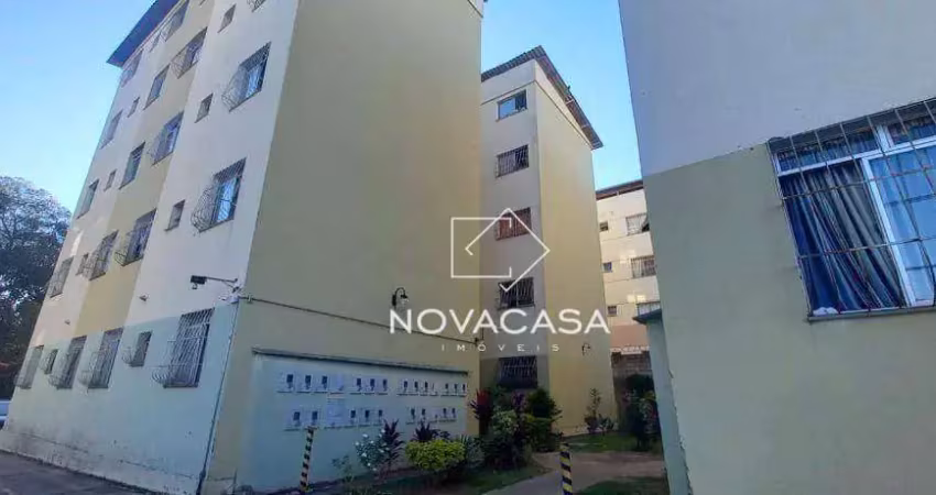 Apartamento com 2 dormitórios à venda, 48 m² por r$ 150.000,00 - piratininga (venda nova) - belo horizonte/mg