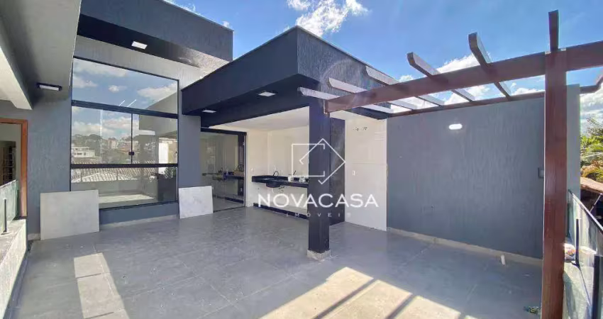 Casa com 3 dormitórios à venda, 190 m² por r$ 1.100.000,00 - santa amélia - belo horizonte/mg