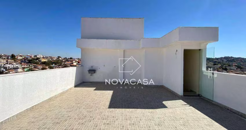 Cobertura com 3 dormitórios à venda, 120 m² por r$ 470.000,00 - céu azul - belo horizonte/mg