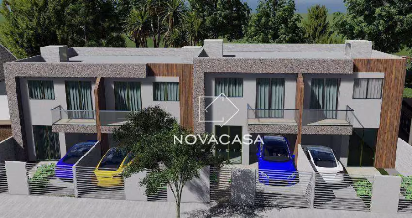 Casa com 3 dormitórios à venda, 99 m² por r$ 625.000,00 - letícia - belo horizonte/mg
