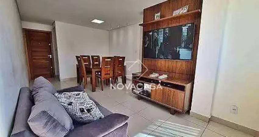 Apartamento com 3 dormitórios à venda, 76 m² por r$ 535.000,00 - castelo - belo horizonte/mg