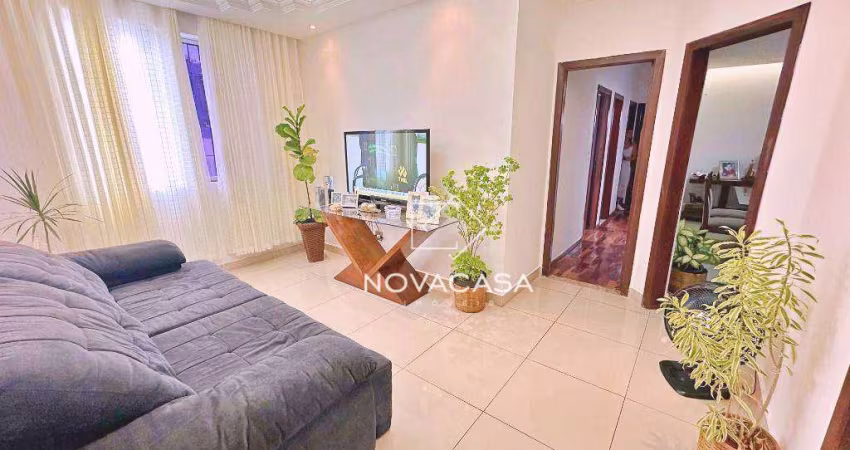 Apartamento com 3 dormitórios à venda, 96 m² por R$ 450.000,00 - Santa Branca - Belo Horizonte/MG