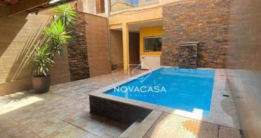 Casa com 3 dormitórios à venda, 211 m² por r$ 780.000,00 - piratininga (venda nova) - belo horizonte/mg