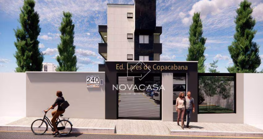Apartamento Garden com 2 dormitórios à venda, 74 m² por R$ 385.000 - Copacabana - Belo Horizonte/MG