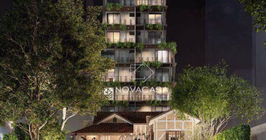 Apartamento com 1 dormitório à venda, 49 m² por R$ 914.480 - Lourdes - Belo Horizonte/MG