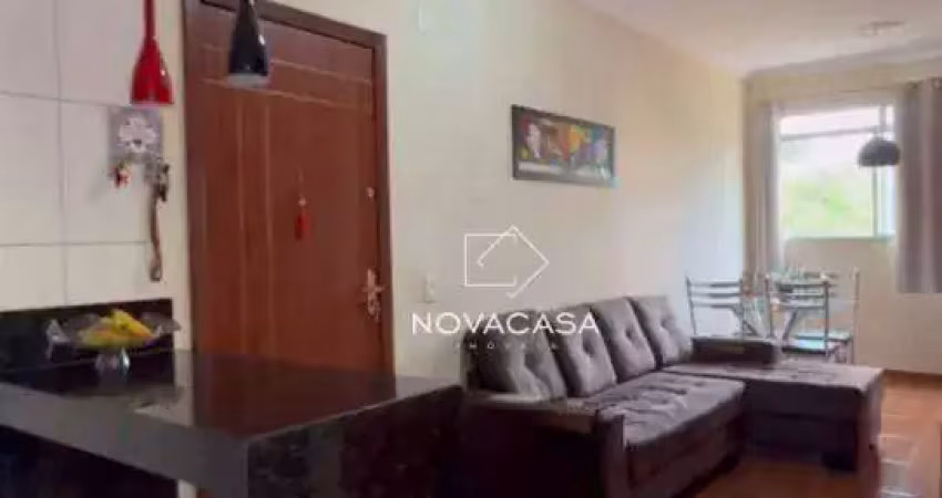 Apartamento com 2 dormitórios à venda, 52 m² por r$ 185.000,00 - belo vale - santa luzia/mg
