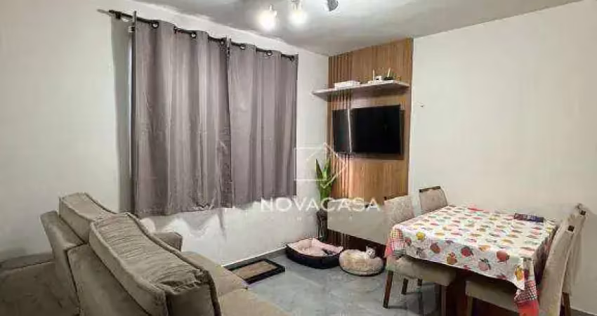 Apartamento com 2 dormitórios à venda, 50 m² por R$ 180.000,00 - Nova Pampulha - Vespasiano/MG