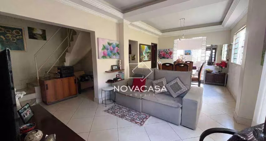 Casa com 6 dormitórios à venda, 447 m² por r$ 900.000,00 - santa mônica - belo horizonte/mg