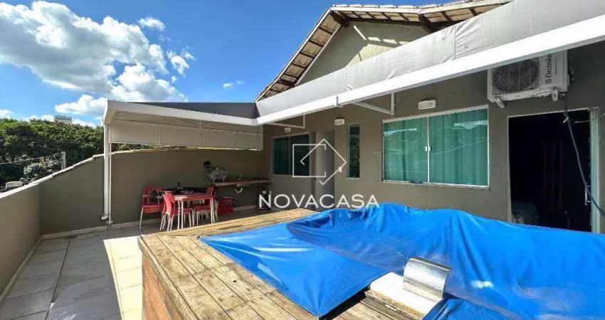 Casa com 3 dormitórios à venda, 127 m² por r$ 880.000,00 - planalto - belo horizonte/mg