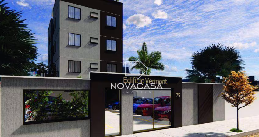 Apartamento Garden com 2 dormitórios à venda, 68 m² por R$ 320.000 - Rio Branco - Belo Horizonte/MG
