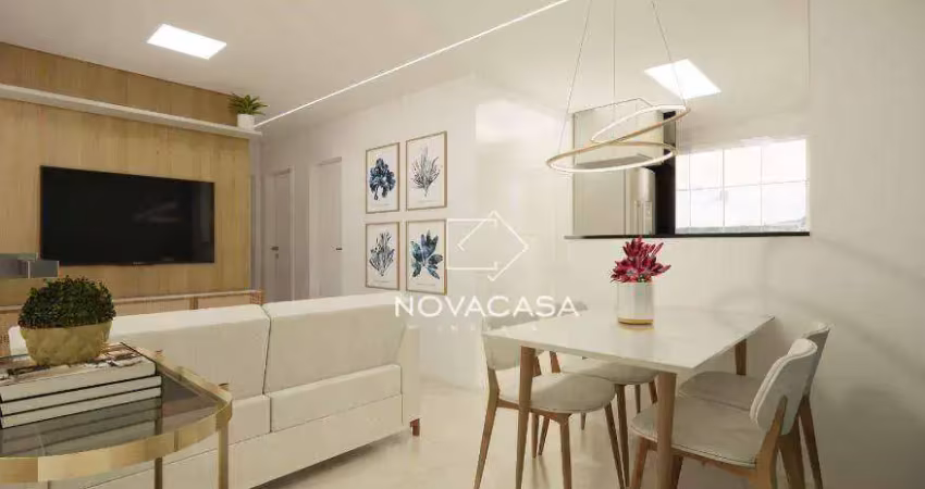 Apartamento garden com 2 dormitórios à venda, 70 m² por r$ 214.900,00 - porto seguro - ribeirão das neves/mg