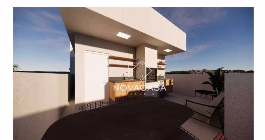 Cobertura com 3 dormitórios à venda, 120 m² por r$ 629.000,00 - santa mônica - belo horizonte/mg
