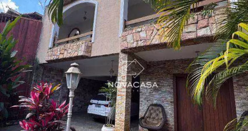 Casa com 5 dormitórios à venda, 447 m² por r$ 2.200.000,00 - dona clara - belo horizonte/mg
