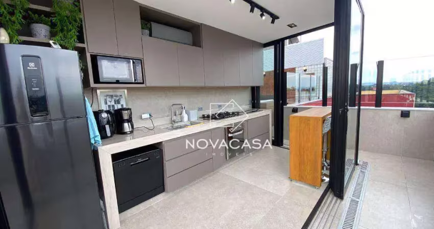 Cobertura com 5 dormitórios à venda, 210 m² por r$ 2.295.000,00 - ouro preto - belo horizonte/mg