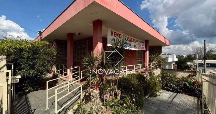 Casa com 4 dormitórios à venda, 330 m² por r$ 1.100.000 - planalto - belo horizonte/mg