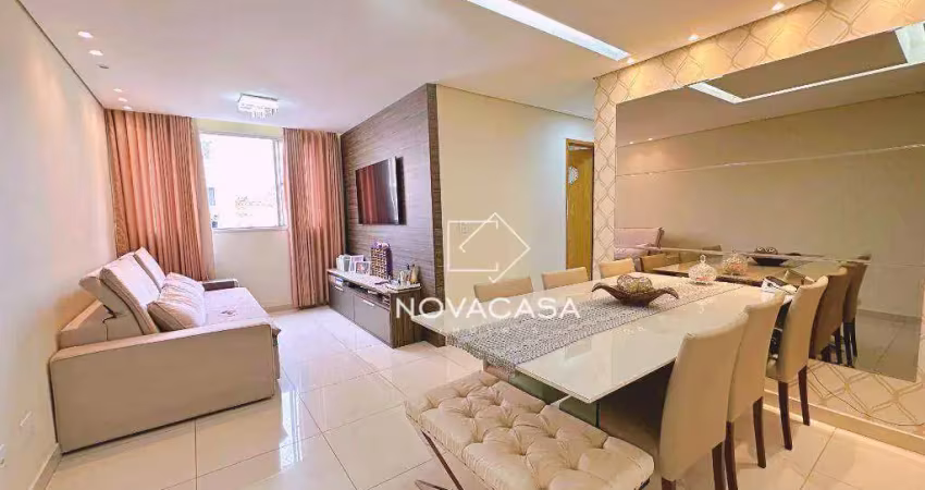 Apartamento à venda, 80 m² por r$ 480.000,00 - planalto - belo horizonte/mg