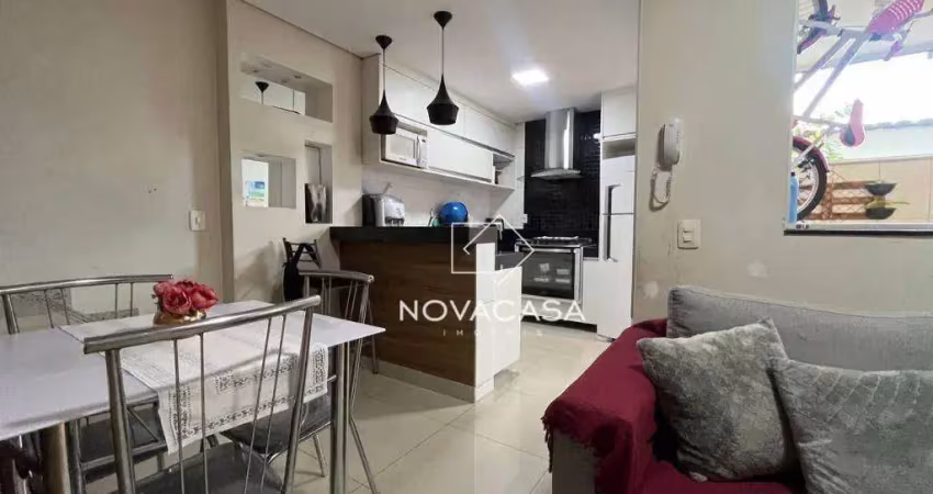 Casa com 2 dormitórios à venda, 62 m² por r$ 360.000 - santa branca - belo horizonte/mg