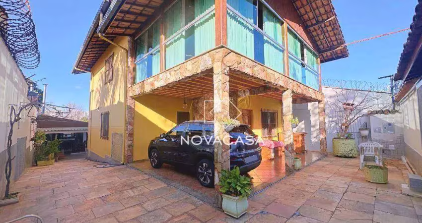 Casa com 3 dormitórios à venda, 260 m² por r$ 1.500.000,00 - planalto - belo horizonte/mg